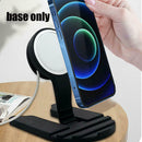 Wireless Charger Fast Charging Dock Phone Desktop Holder Stand For iPho L0Z1