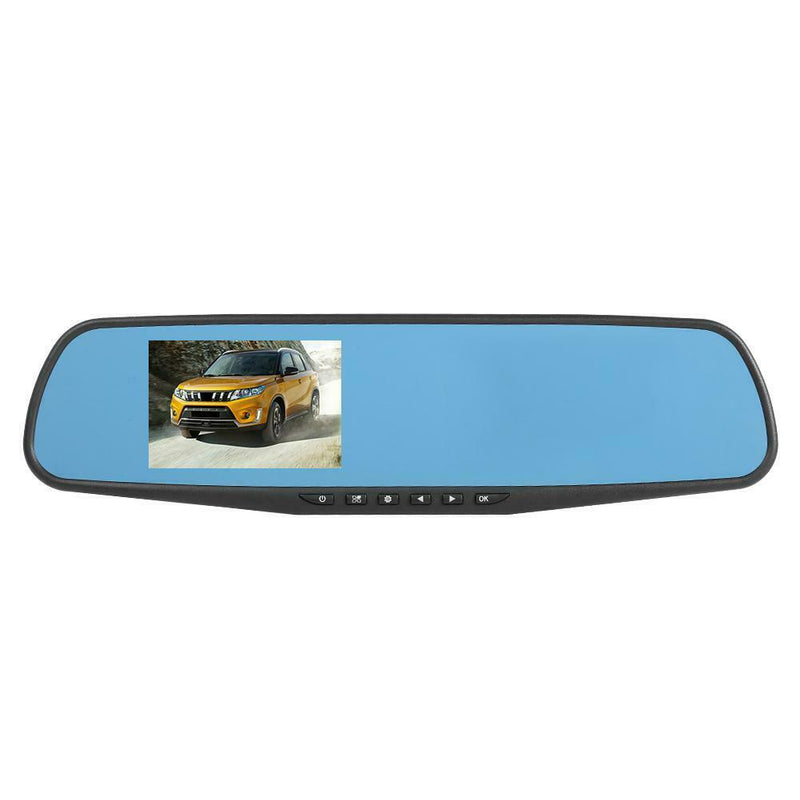 3.5 inch 1080P Car DVR Camera Rear View Mirror 100 Degree Dash Cam Recorder