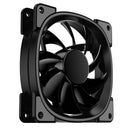 1X(Jonsbo Fr-801 Colorful Cpu Fan Pc Case Fan Cooler 12Cm Computer Cooling
