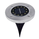 12 Led Solar Power Buried Light Ground Lamp Outdoor Path Way Garden Decorat