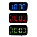 Precision Digital Alarm Clock with LCD Display Backlight Calendar Snooze Blue