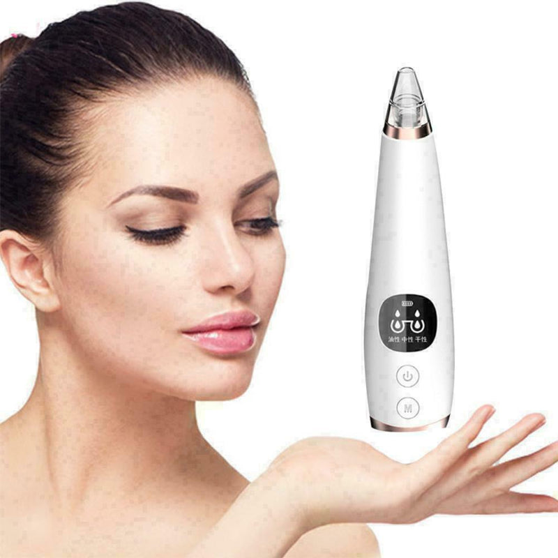 Blackhead Remover Vacuum Suction Facial Acne Pore Cleaner Extractor O1U6 Fo Y7O1