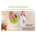 5L Salad Spinner with clear serving bowl Anti-Wobble Tech Vegetable or Lettuce