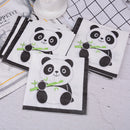 20pcs Panda Theme Paper Napkins For Kids Birthday Party Tissue Napkin Decor M&O