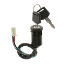 4 Wire Ignition Keys Switch fits 110-250cc Motorcycle Quad Dirt Bike ATV