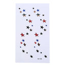 Colorful Star Waterproof Temporary Tattoo Stickers Women Beauty Body Art FT