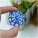 18Pcs Pet Dog Cat Puppy Jingle Bell Ring Ball Round Roll Fetch Play Chew To V1I4