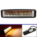 18LED Work Light 18W 3030 1080LM Dual-Color Car Off-Road Vehicle Spot Lamp