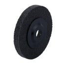 5Pcs 4 Inch Nylon Fiber Polishing Wheel Non Woven Abrasive Flap Disc Grindi J9I1