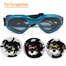 Pet Dog Sunglasses Foldable Puppy Cat Glasses UV Protection Goggles (Blue) A