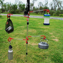 Naturehike 27 Cm Outdoor Portable Light/Bag/Cloth Hanging Hook Tent Camping K2T5