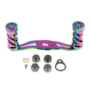 Full Metal Fishing Reel Handle Knob Left / Right Hand Interchangeable DIY For