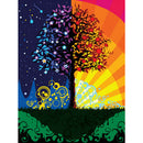 Painting By Numbers Kit DIY Canvas Oil Art Picture Wall Decor (Rich Tree)