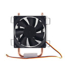 8Cm 2 Heat Pipe 3 Pin Single Fan Without Light Cpu Fan Cpu Heatsink For Int