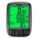Bike Computer Speedometer Odometer Waterproof Backlight with Digital LCD Display