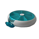 1x 7 Day Round Pill Box Medicine Tablet Storage Vitamin Dispenser Holder JCA Cy