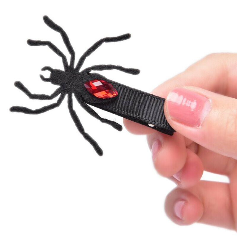 New 1 Pair Fashion Wings Spider Hairpins Halloween Hair Clips Girls Costume Gw