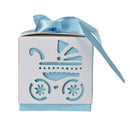 12pcs Wedding Favor Bridal Candy Gift Box Baby Shower Party Cut Out Pram