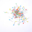 100Pcs/Set 3mm 5 Colours LED Lights  Diffused Assorted Superbright LEDã€NewME