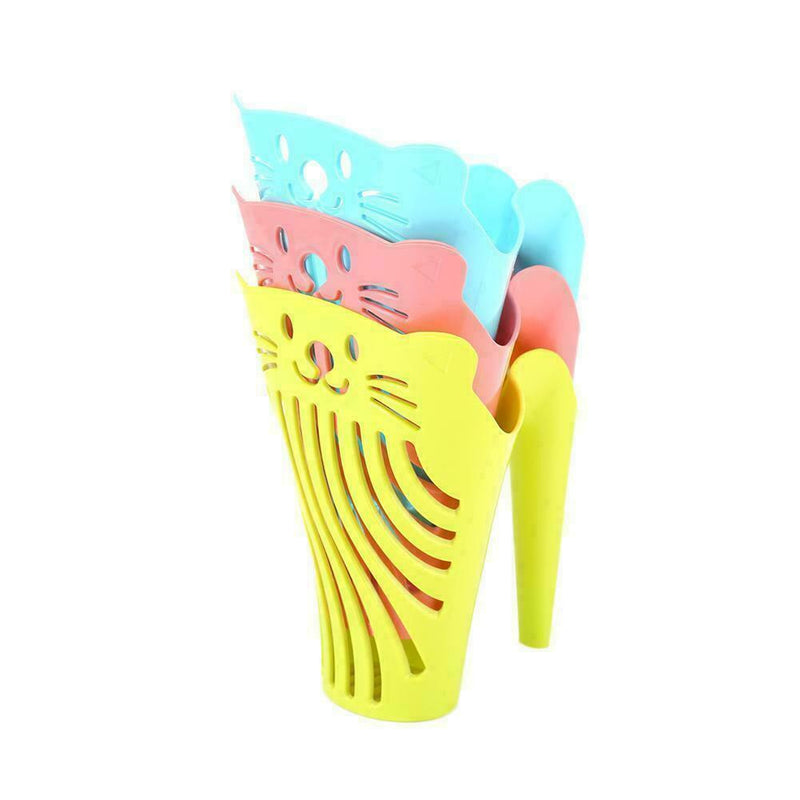 Cat Litter Shovel Scoop Sift Sand Food Grade Cleaning Toilet Training AU Du Y8D3