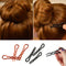 12pcs Simple Hair Pins Fast Spiral Hairpin U Shaped Hair Braid Twist PinsB Ew