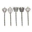 10X Plated Toys Girls Accessories Play House Toys Princess Wand for s3C