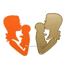 Mother/s kiss Metal Cutting Dies Stencil Scrapbooking Embossing Craft Decor Gift