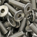 DIN7991 M3x35mm 316 Stainless Steel Flat Head Hex Socket Cap Screw Bolt 20p V2P2