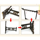 1pc Wooden Chinese Calligraphy Brush Pen Holders Hanger Rack 12pins