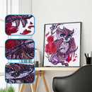 Diamond Painting Special Shaped Diy 5D Partial Cross Stitch Diamond Embroid A8E4