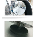 2Pcs Wide Angle Round Convex Blind Spot Mirror For Car Auto Rear View Universal