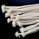 10Pcs 1.32Feet Long Dia. 1/4" Round Cotton Kerosene Oil Lamp Wicks Burner