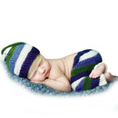Dinosaur Soft Baby Boy Girl Photography Clothing Hit Color Lovely Pants+Hat