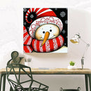 5D DIY Full Round Drill Diamond Painting Snowman Cross Stitch Art (LG333)
