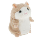 12cm Electronic Intertactive Talking Hamster Repeats What You Say Smart Robotic