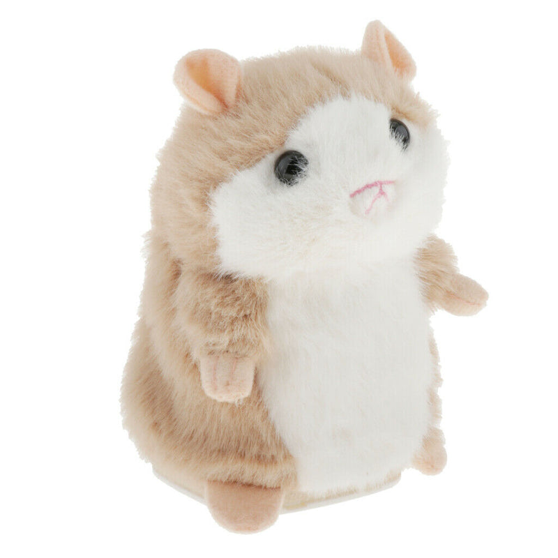 12cm Electronic Intertactive Talking Hamster Repeats What You Say Smart Robotic