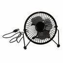 Metal USB Interface Fan black
