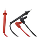 1000V Banana Plugs Detachable Tip Multimeter Probe Test Lead Black Red Pair