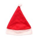 1pc mini lint santa claus hat christmas xmas holiday  top topper decor ATAU FT