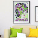 5D DIY Special Shaped Diamond Painting Beauty Cross Stitch Mosaic Kit Decor