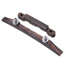 Durable Rosewood Guitar Bridge Mandolin Bridge For Guitar Bass Adjustable FT