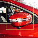 2Pcs Chrome Rear View Cover For Qashqai J11 Accessory Side Mirror Trims S