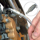 Motorcycle Brake Clutch Bleeder Hose One Way Valve Tube Bleeding Tool Kit