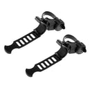 2 Pieces Torch Holder  Mounting Clip 360 Rotation for Cycling