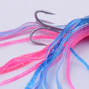 1Group Whole 6 Color Hard Fishing Lure Fish Bait 23Cm/43G 6 Color Squid HookJ4A8