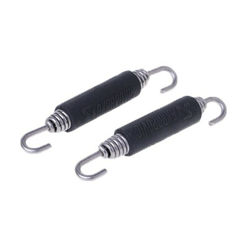 2PCS Motorcycle Exhaust Spring Hooks Modified 85mm Stainless Steel Univer OZ
