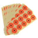 250pcs Targets High Visibility Orange Self-adhesive Targets Dia.4cm