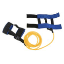 Stationary Swimmer Training Ankle Strap Swim Lap Training Belt New Yellow