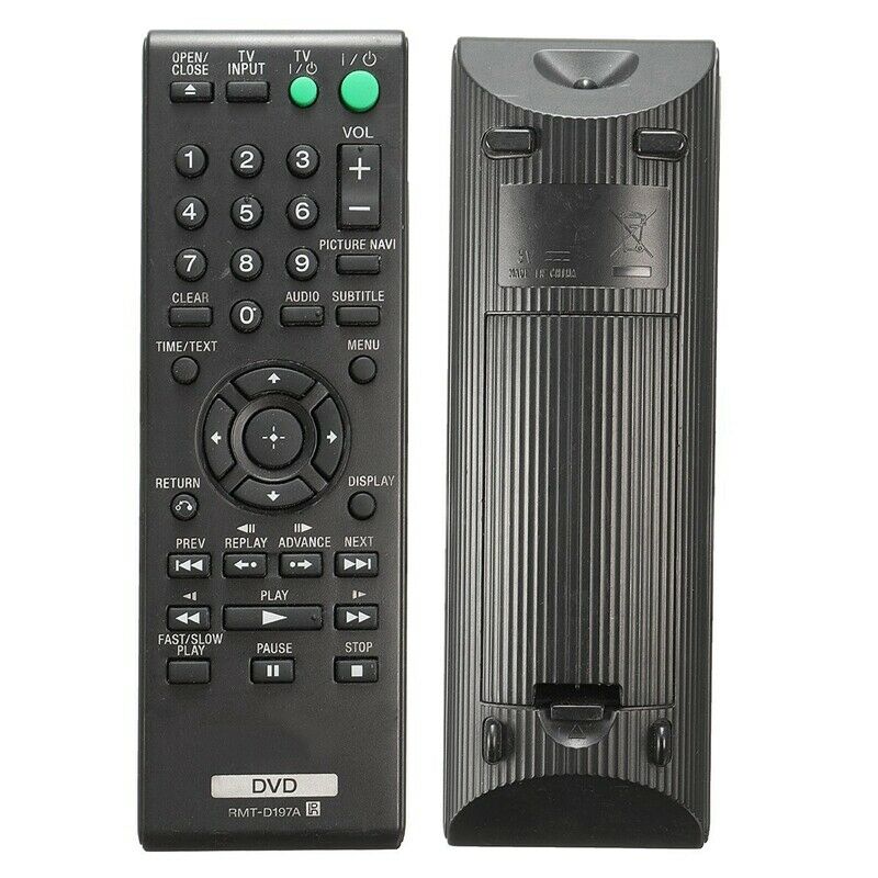 5X(Rmt-D197A Smart Remote Control for Sony Dvd Dvp-Sr210 Dvp-Sr210P Dvp-Sr Y4Q9)