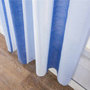 Window Sheer Curtains Rod Pocket Faux Linen Voile Curtains ~Color_5